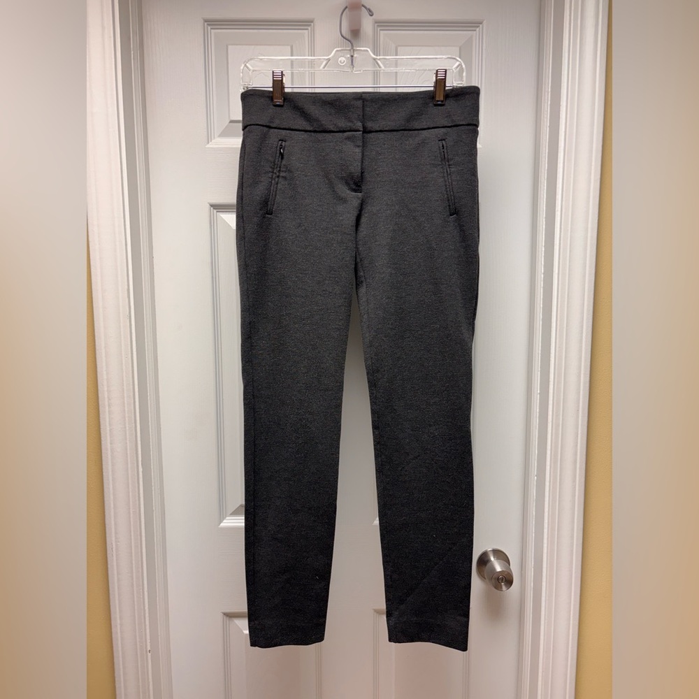 LOFT Marisa Dark Gray Fit Slim Ankle Pants – Size 4
